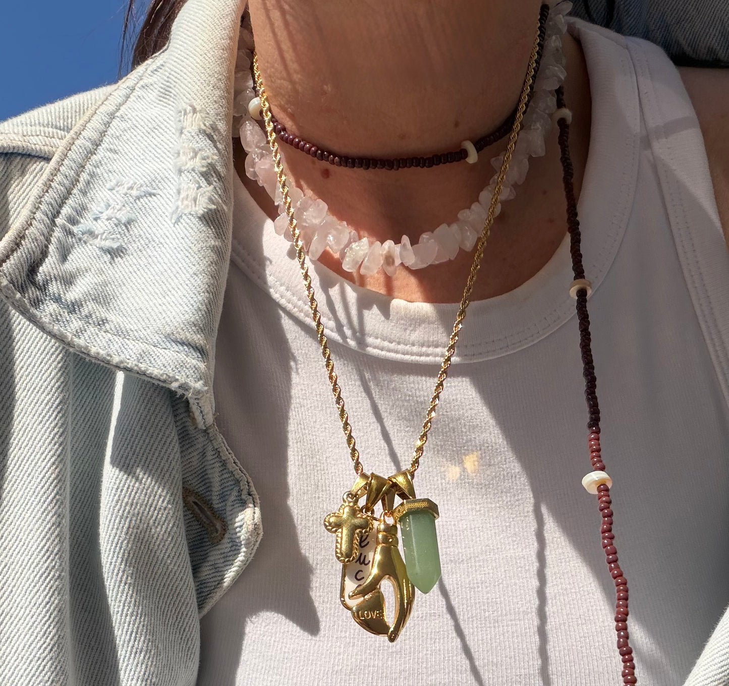Exotic Chips Necklace