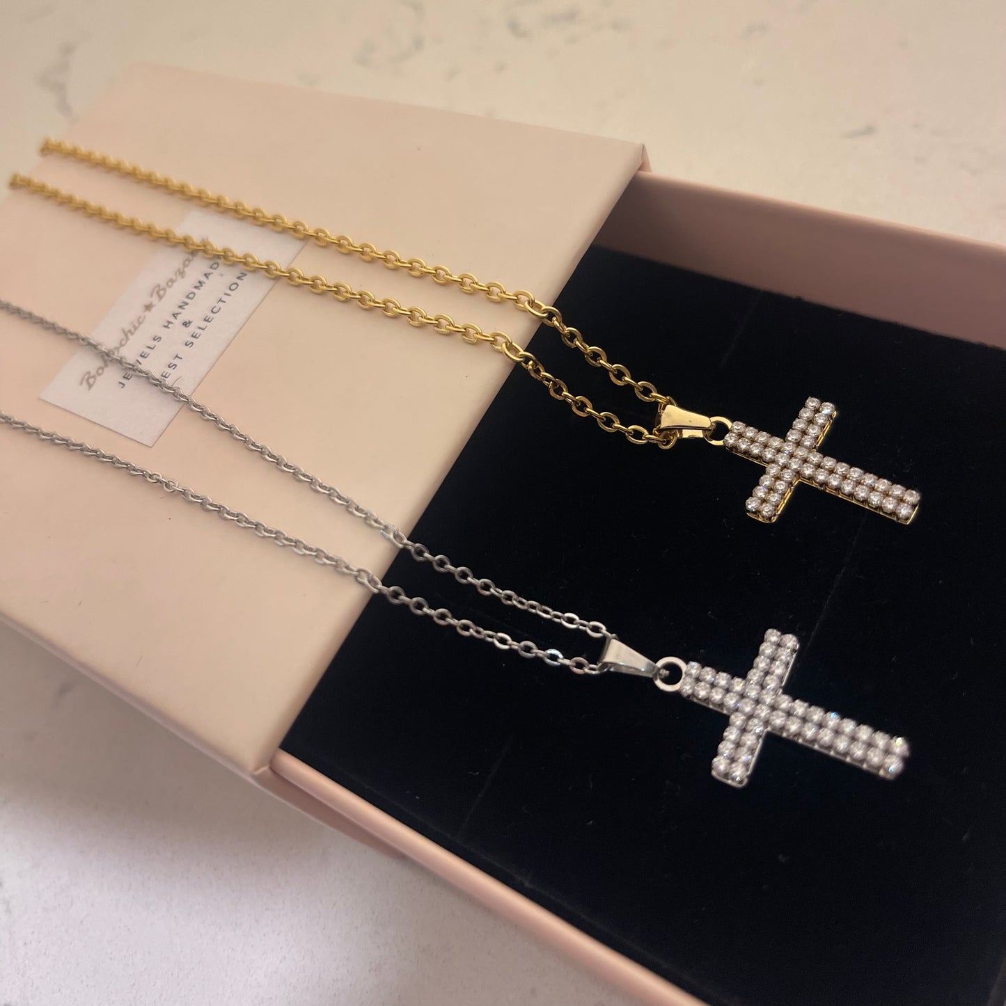 Collana CROSS SHIINY