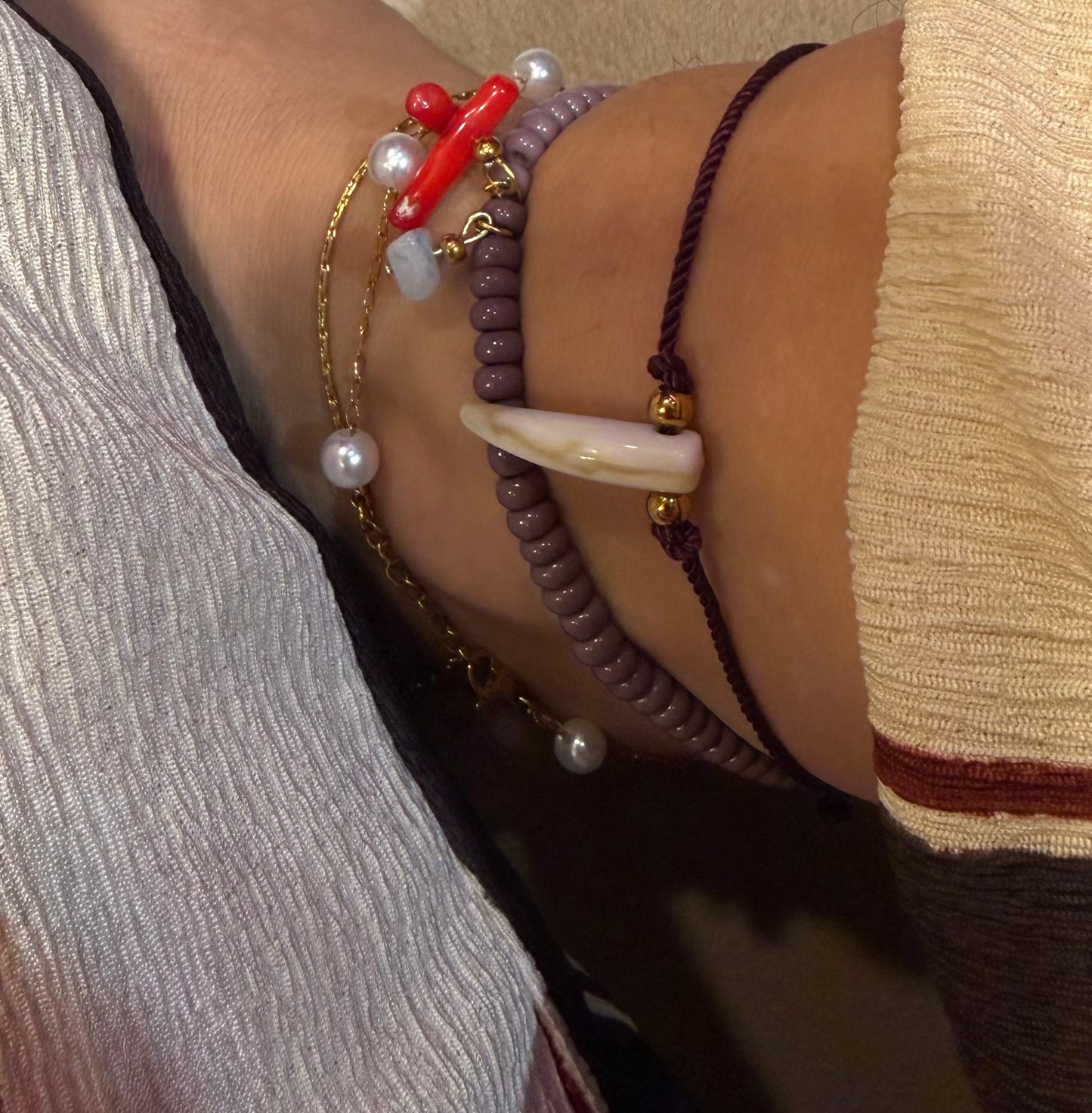 Cavigliera / Bracciale Corno