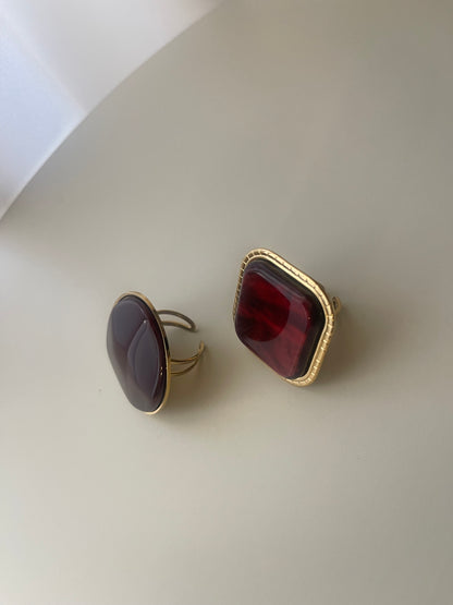 Anello Choco  Burgundy