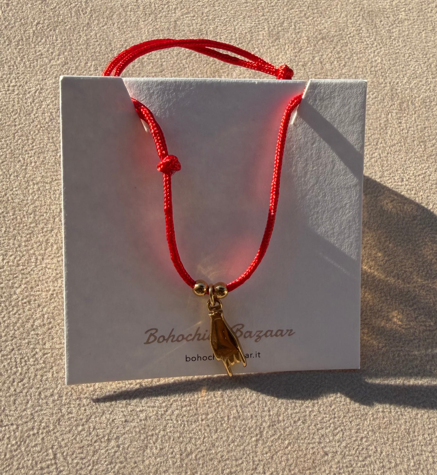 Braccialetto filo rosso
