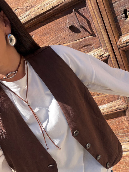 COUNTRY CHIC CHOKER SUEDE