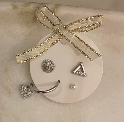 Set Mini Orecchini Silver