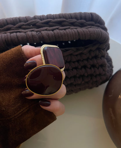 Anello Choco  Burgundy