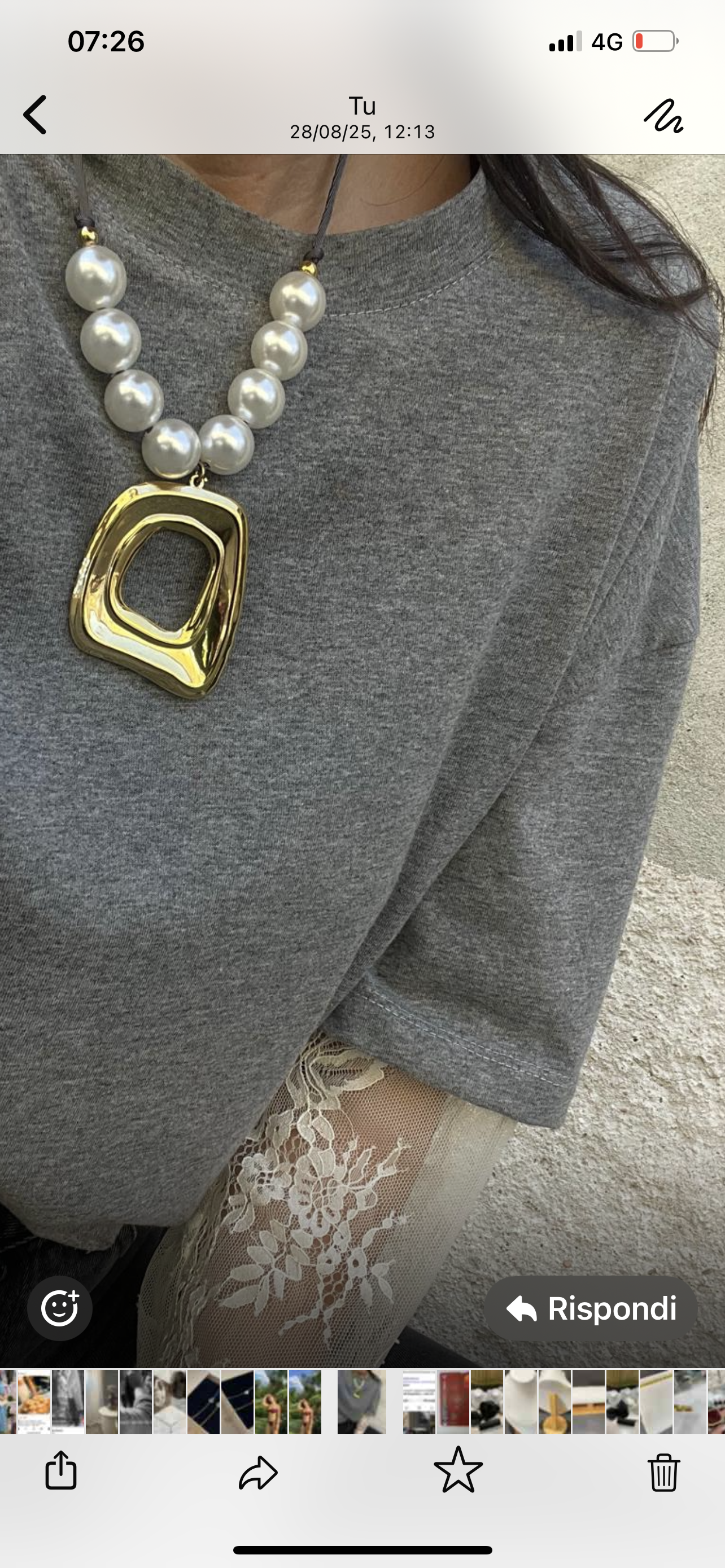 Collana Choker LIEBE