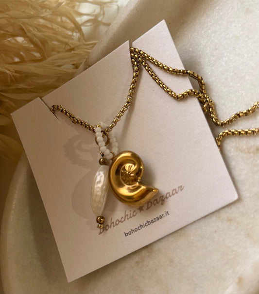GOLDEN SHELL necklace