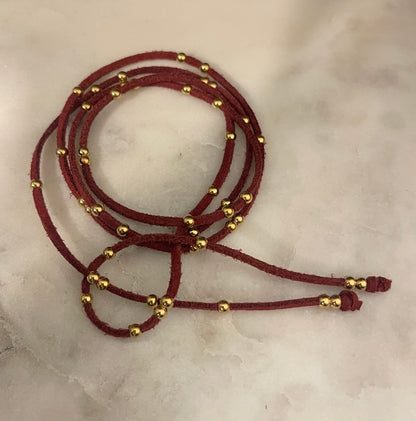 NAVAJO Choker Suede