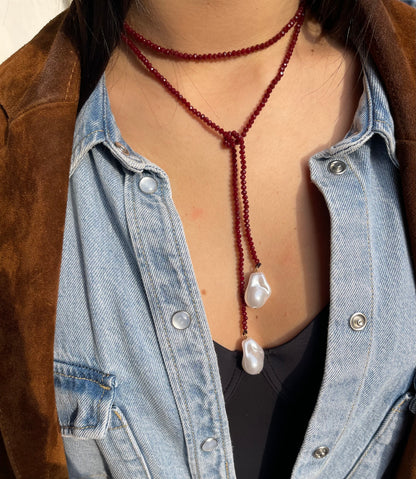 Crystal  Pearl Pendal