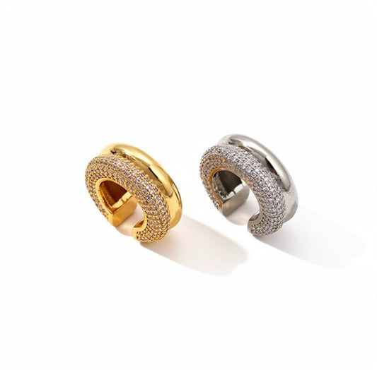 Earcuff Bold Zircon stones