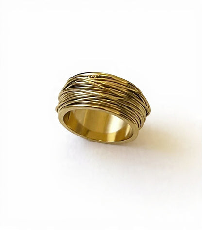 Anello multifili fascia larga