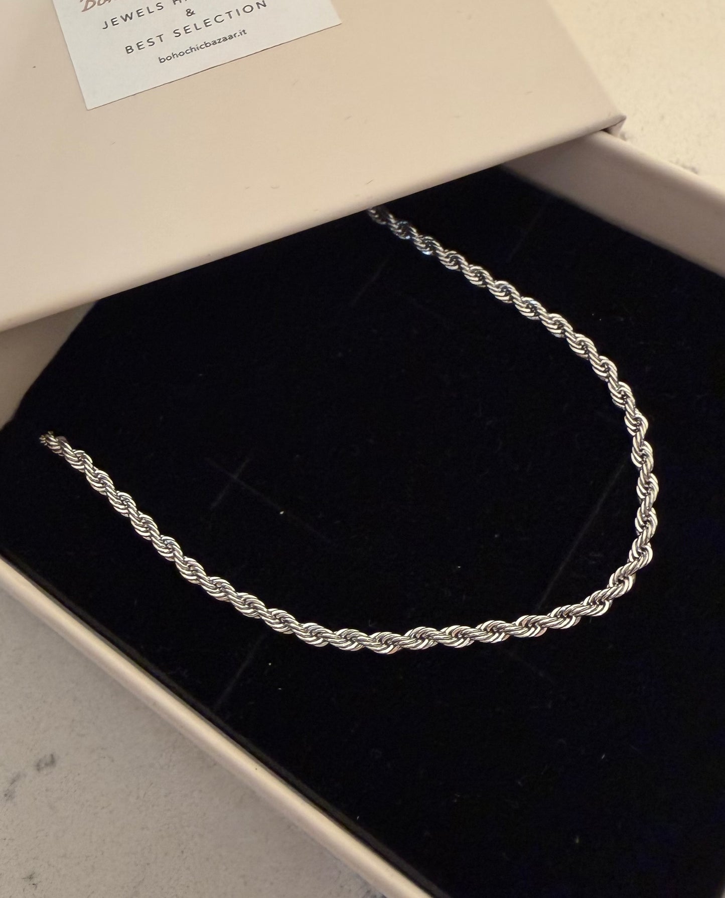 Collana Silver Shiny basic