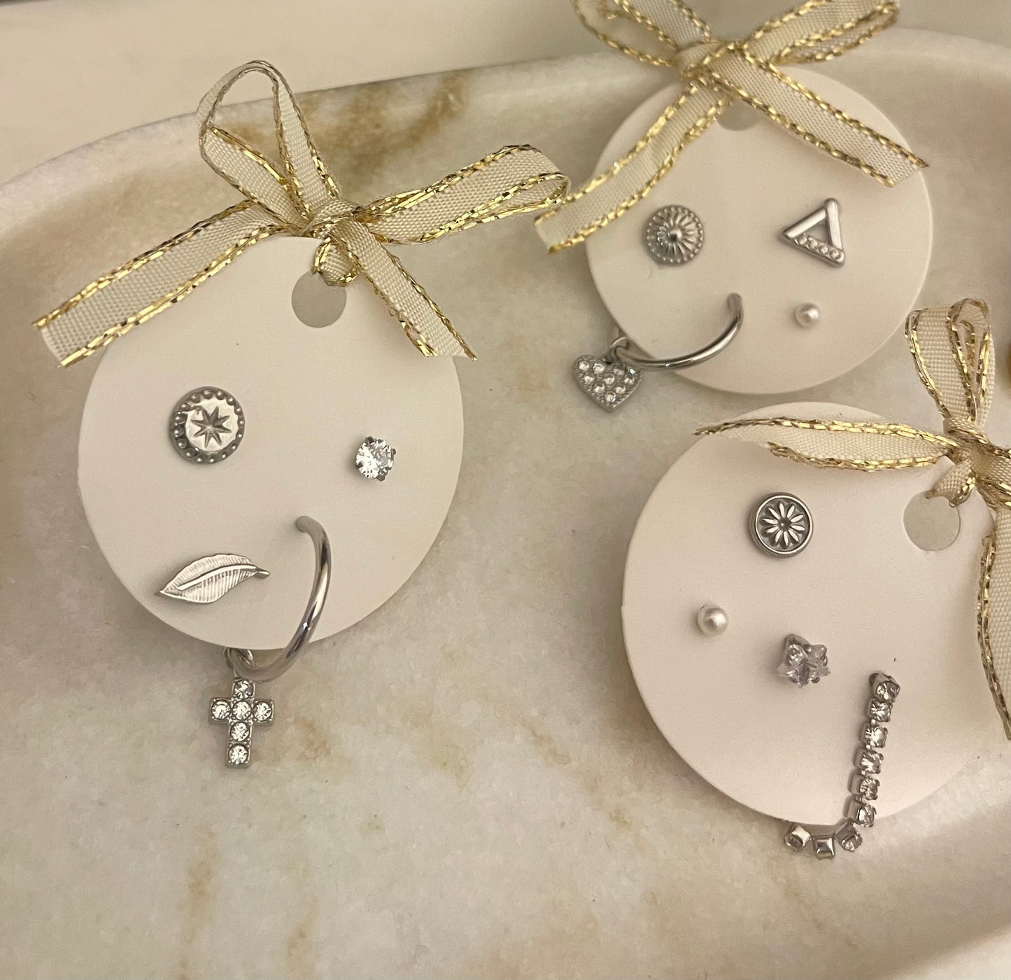 Set Mini Orecchini Silver