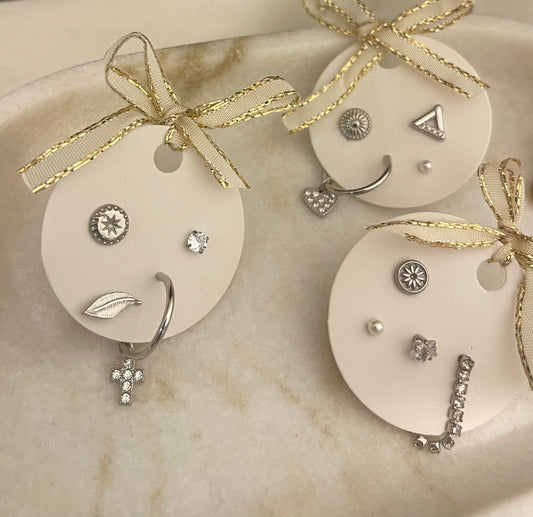 Set Mini Orecchini Silver