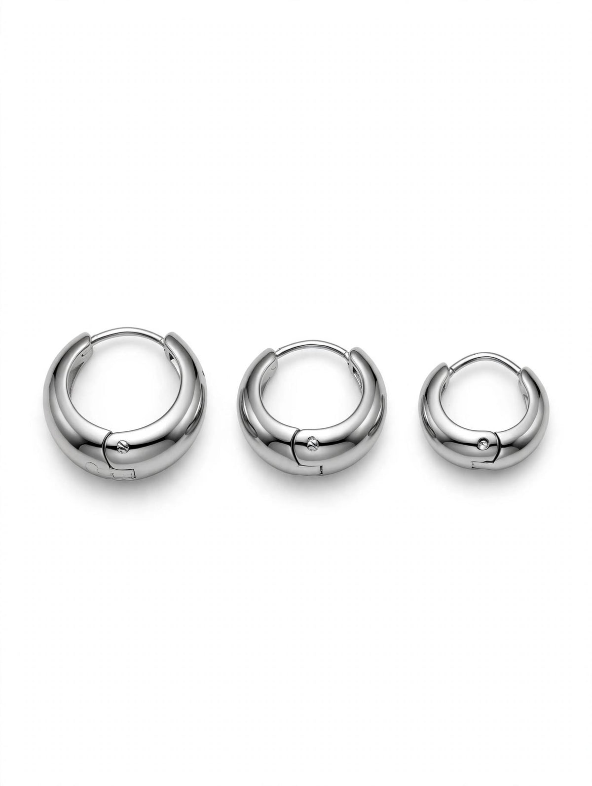 Lunette 🌙Silver Mini Hoops