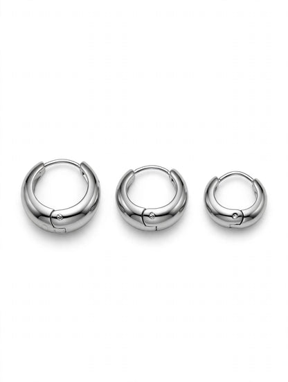 Lunette 🌙Silver Mini Hoops