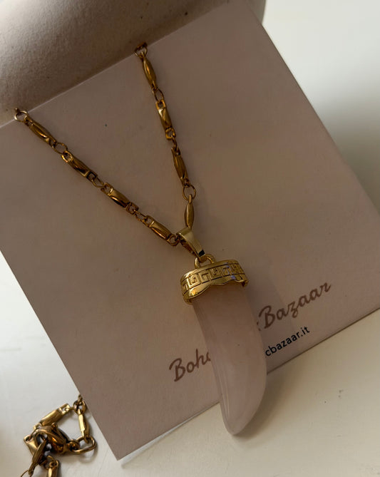 Collana Corno Cipria