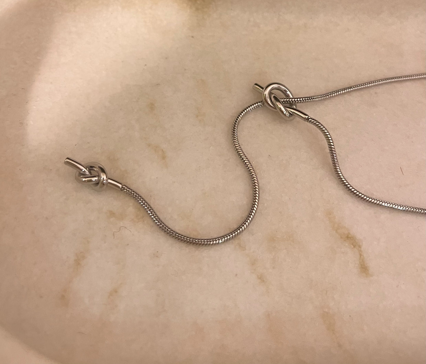 Collana Tubolare nodo Y