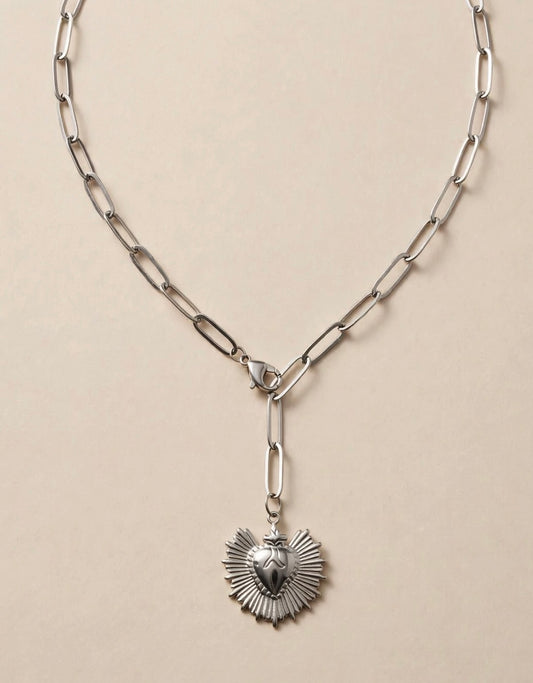 Baguette cuore sacro raggera