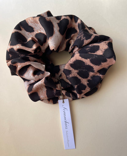 Scrunchie Maculato Brown