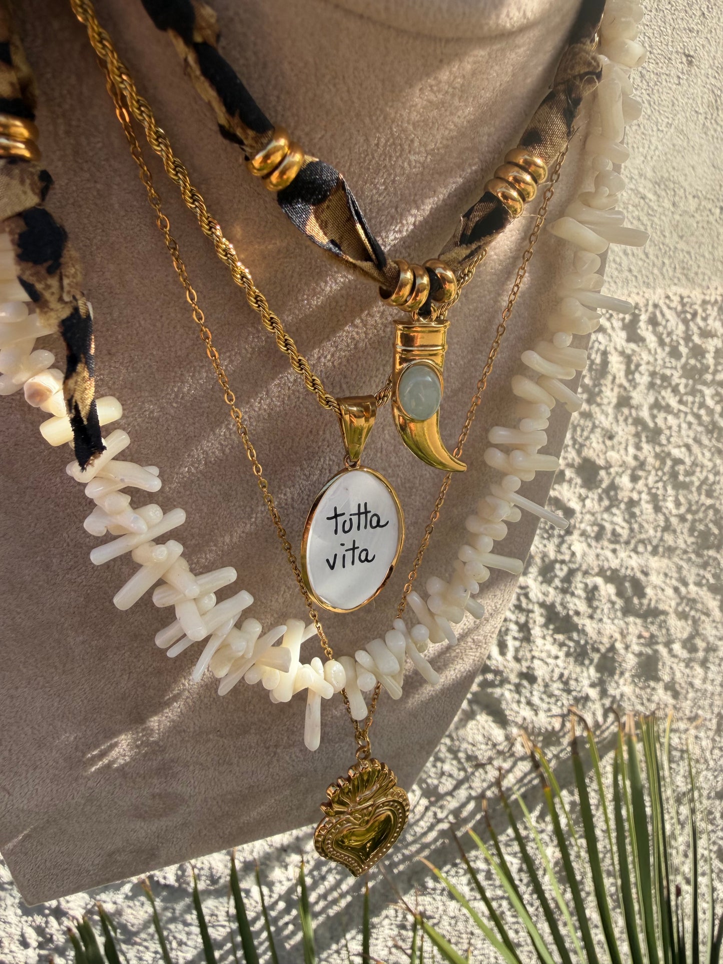 White Sand Necklace