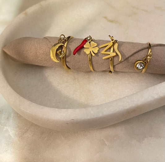 Anellini Gold Charms