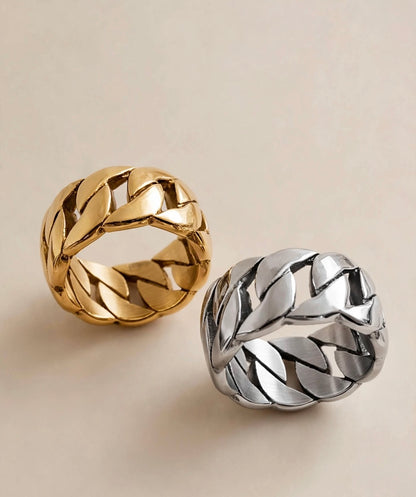 Anello Grumetta fascia larga