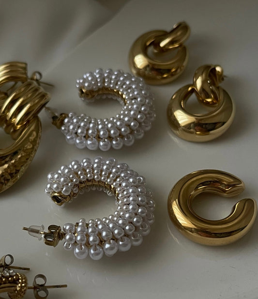Maxi Hoops Perle Bomb