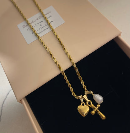 Collana Multicharms mini