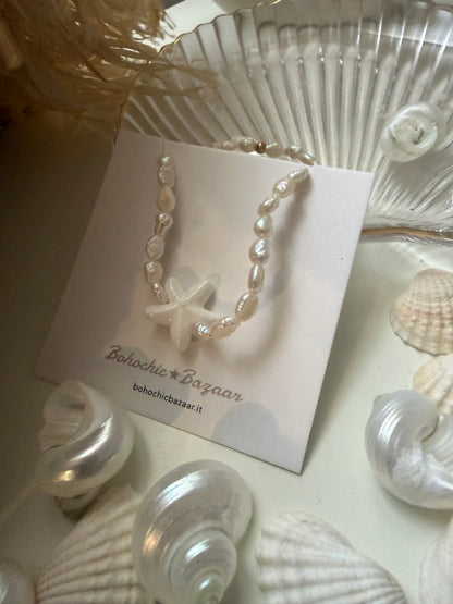 Cavigliera perle di mare