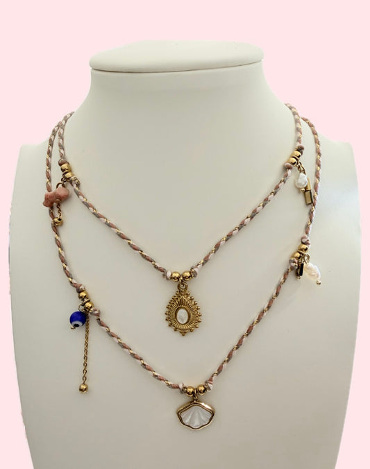 BOHO GIPSY sabbia/rosa