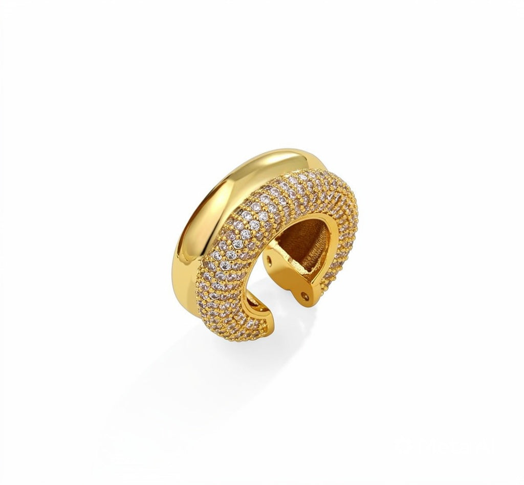 Earcuff Bold Zircon stones