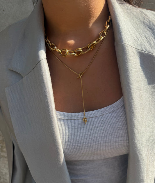 Collana Tubolare nodo Y