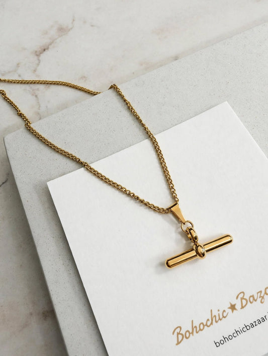 T-bar necklace