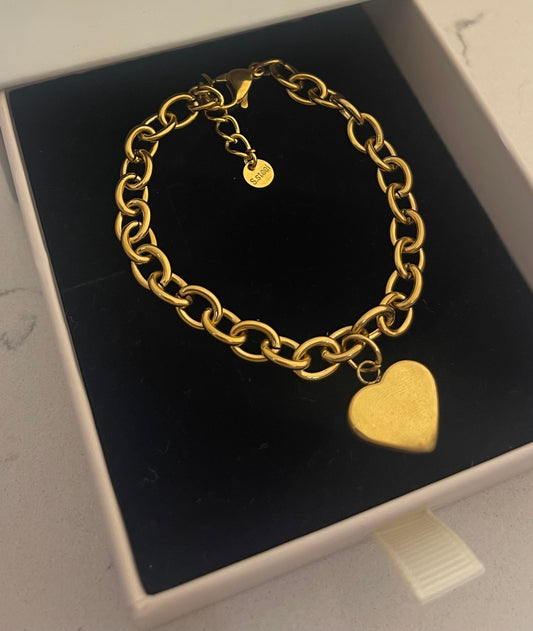 Bracciale chain cuore