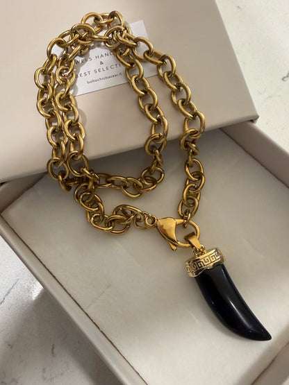 Collier corno chain
