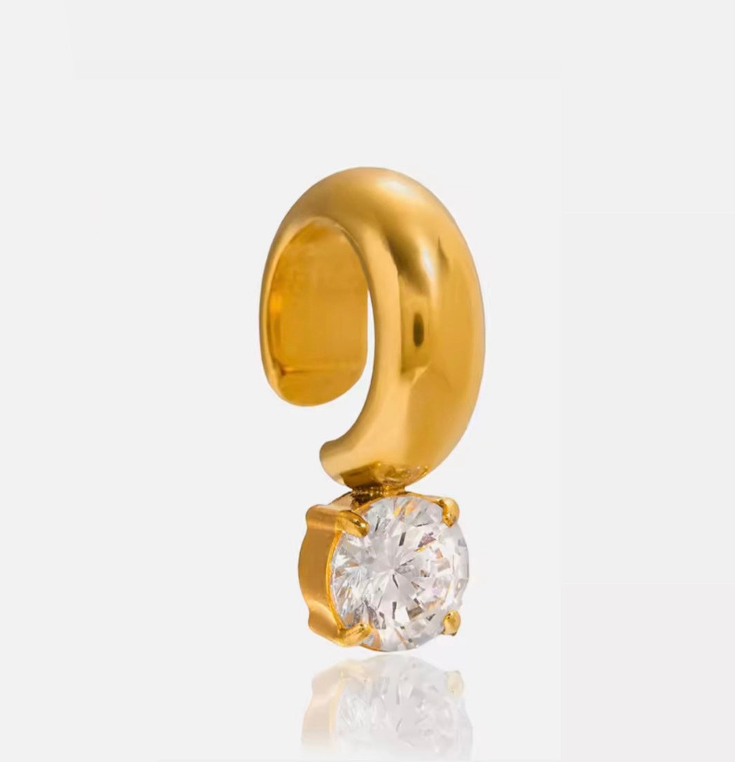 Earcuff Question Diamond