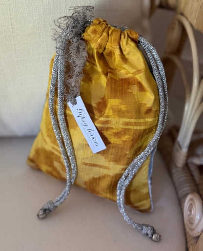 BATIK Giallo/ Celeste