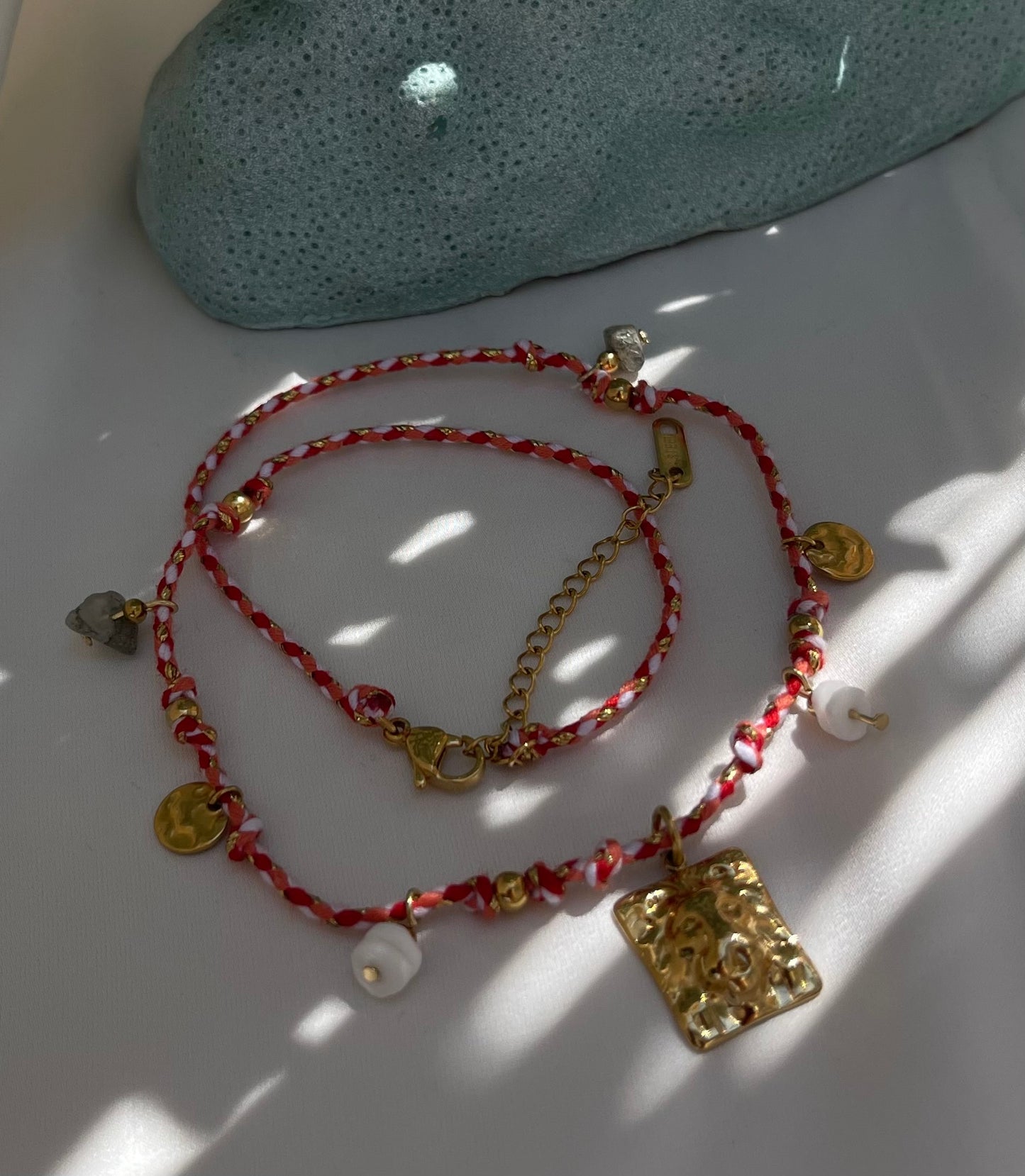 BohoChic Necklace Corallo
