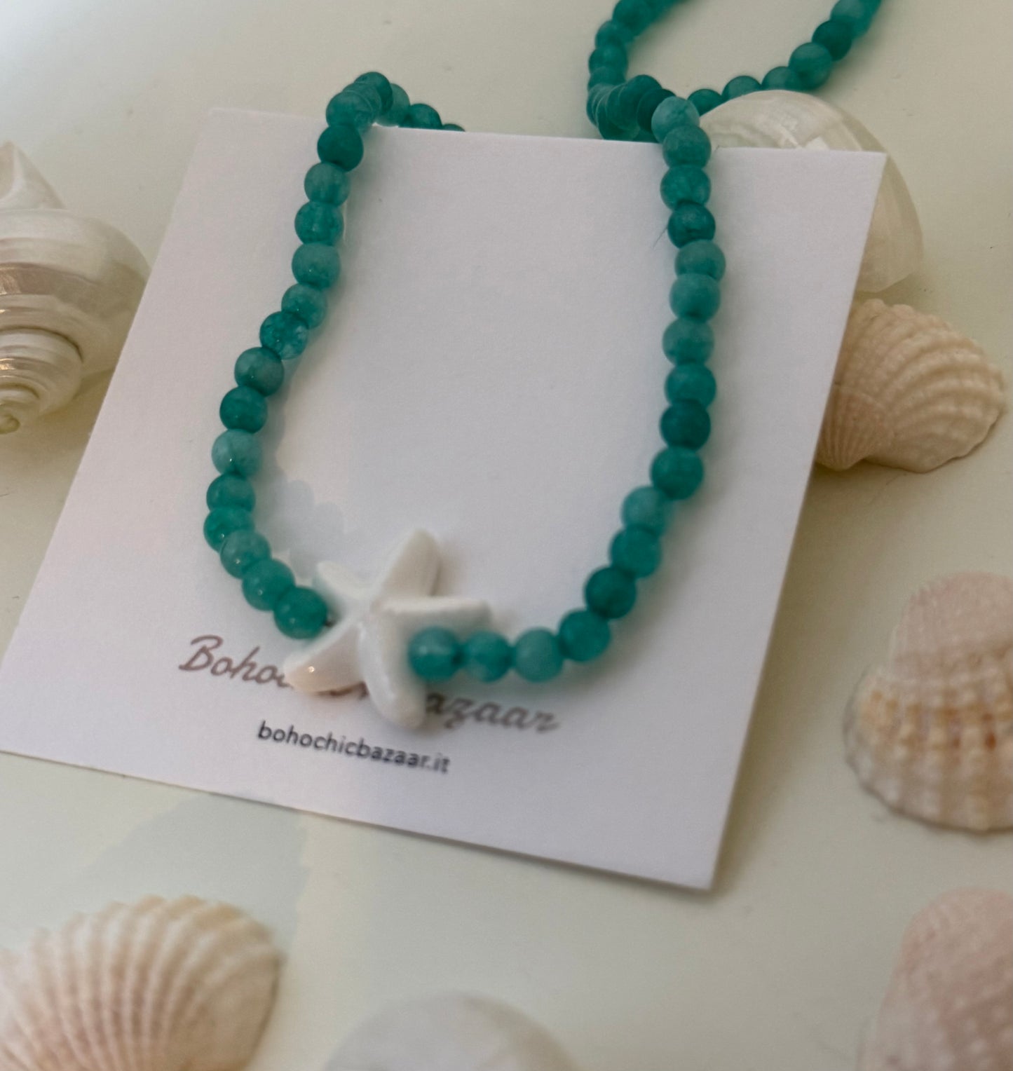Collana Acqua marina
