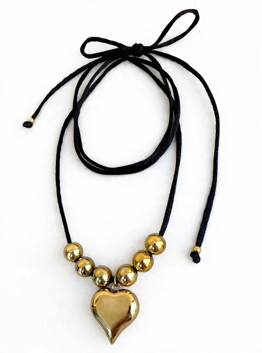 Choker Bubble  Heart