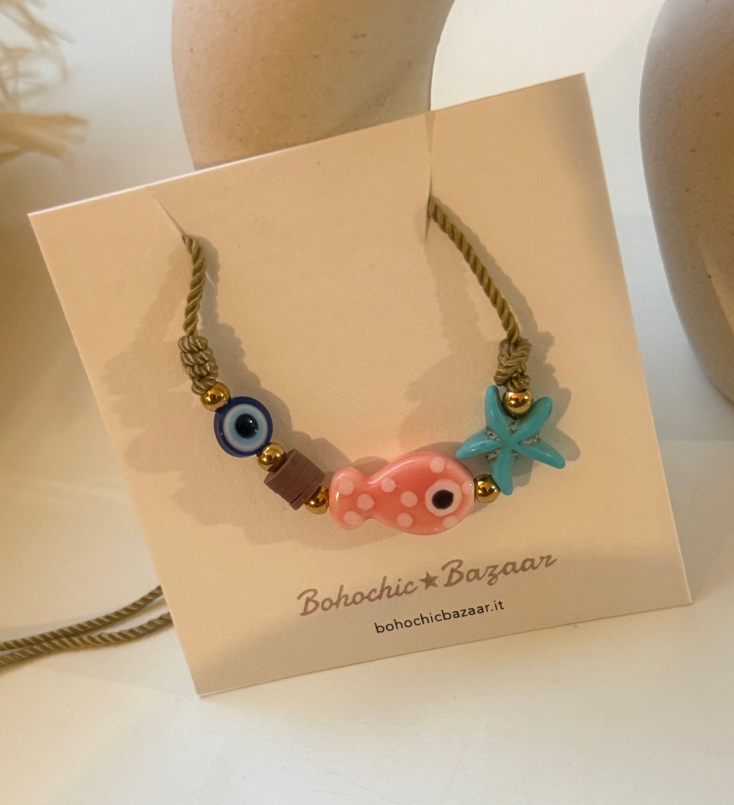 Collana Summerfish Sabbia