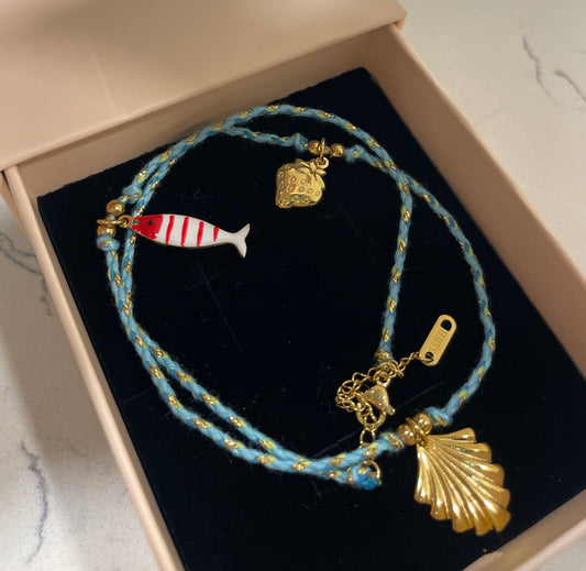 BohoChic Necklace Turchese