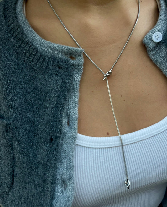 Collana Tubolare nodo Y