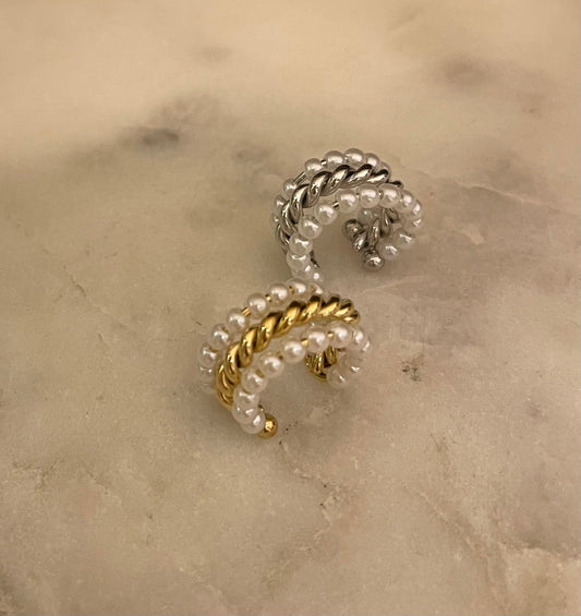 Earcuff Perle Torchon