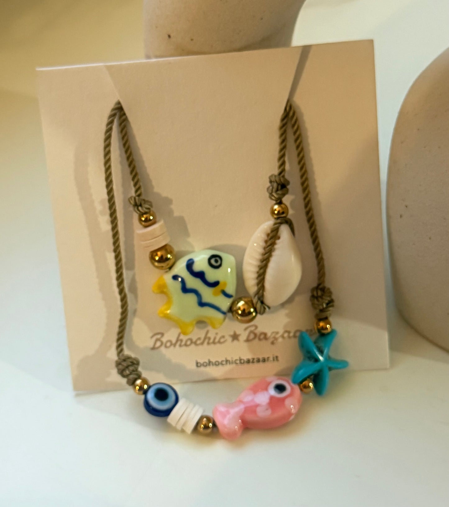 Collana Summerfish Sabbia