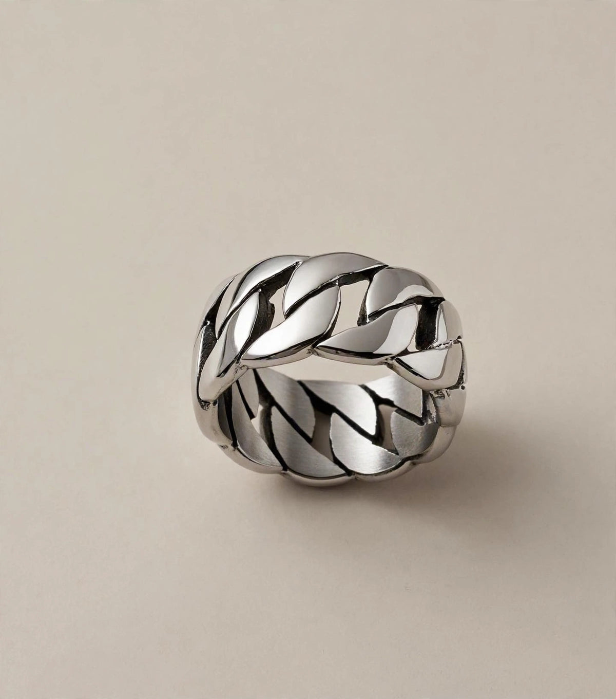 Anello Grumetta fascia larga
