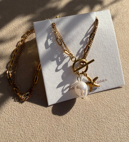 Perla marina Necklace