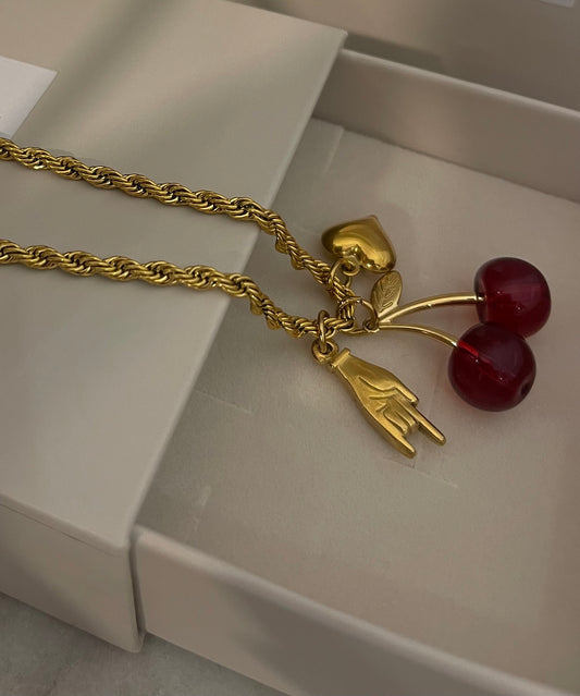 Collana Cherry Bloom