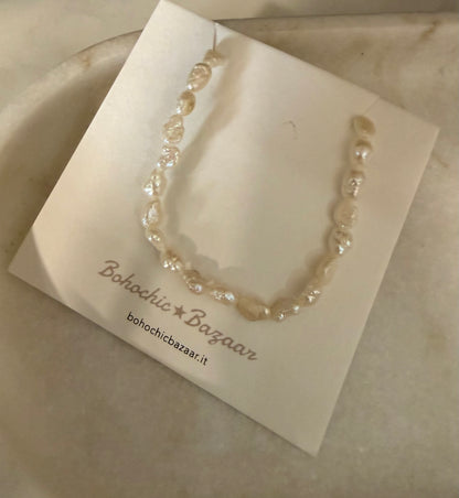 Cavigliera perle di mare