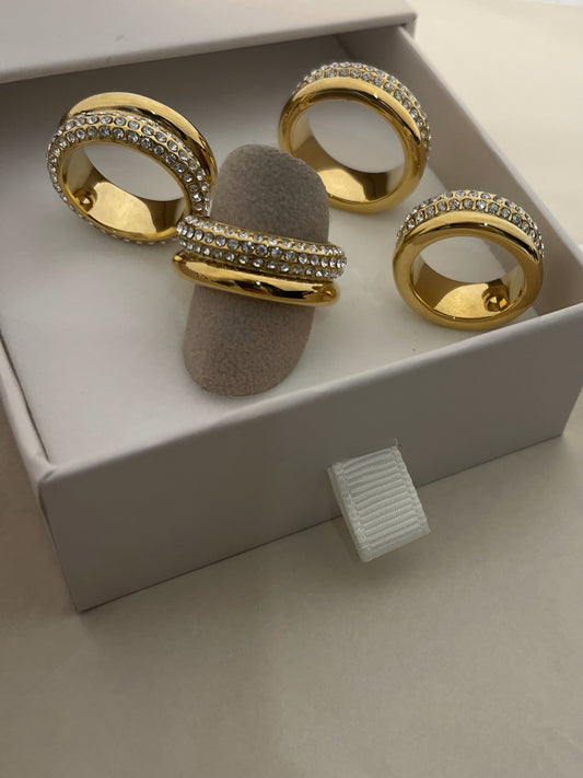 DOUBLE ZIRCON STONES
